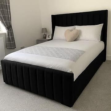 Double size Panel Wingline Bed with Mattress Available With Free Delivery And Cash On Delivery