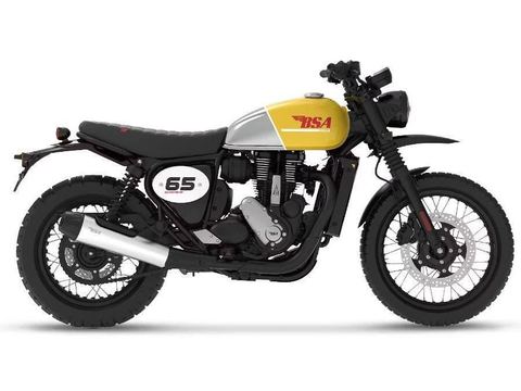 BSA SCRAMBLER 650 Victor Yellow