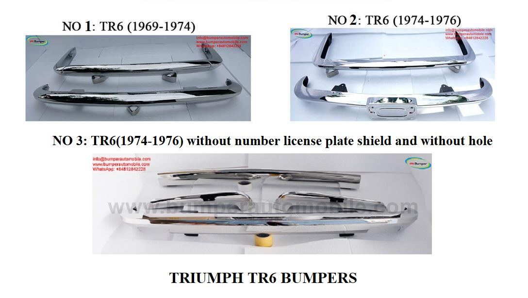 Triumph TR6 Bumpers