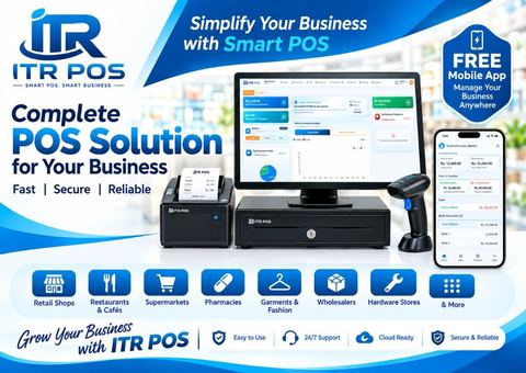 ITR POS Software – Smart Billing for Every Business Worldwide