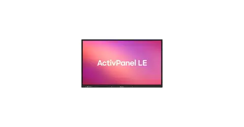 Promethean ActivPanel LE 75” High Specification Digital Whiteboard, 4K UHD, Interactive Display, Android OS, EDLA Certif