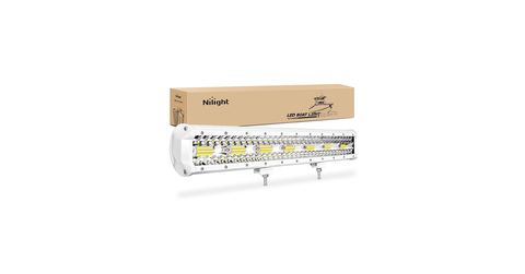 Nilight Marine LED Light Bar Navigation Lights 20 Inch White