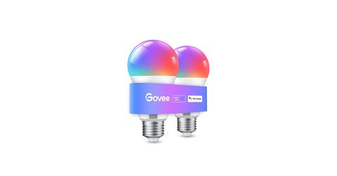 Govee Smart Light Bulbs, WiFi & Bluetooth Color Changing Light Bulbs, Music Sync, 16 Million DIY Colors RGBWW Color Ligh