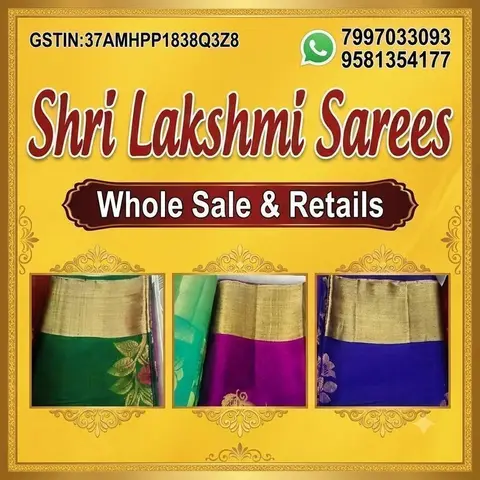 Shri Lakshmi Sarees – Wholesale & Retail