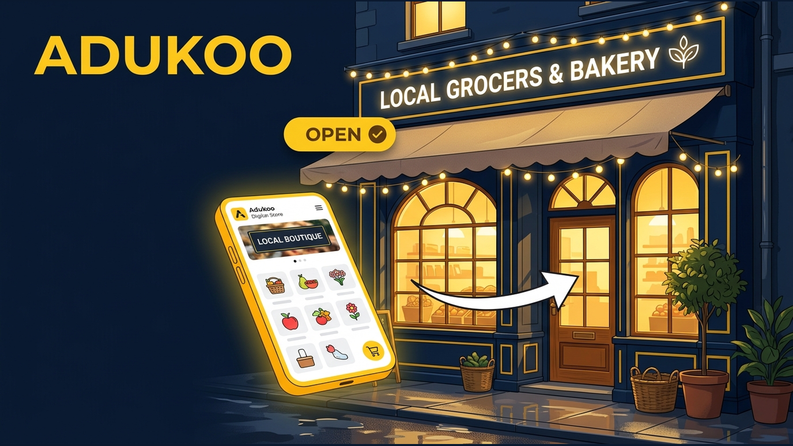 Local shops & corner stores — Adukoo
